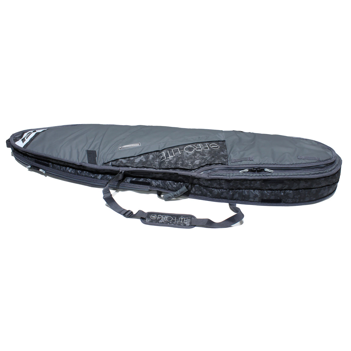 Pro-Lite Smuggler Series Travel Surfboard Bag - Grey