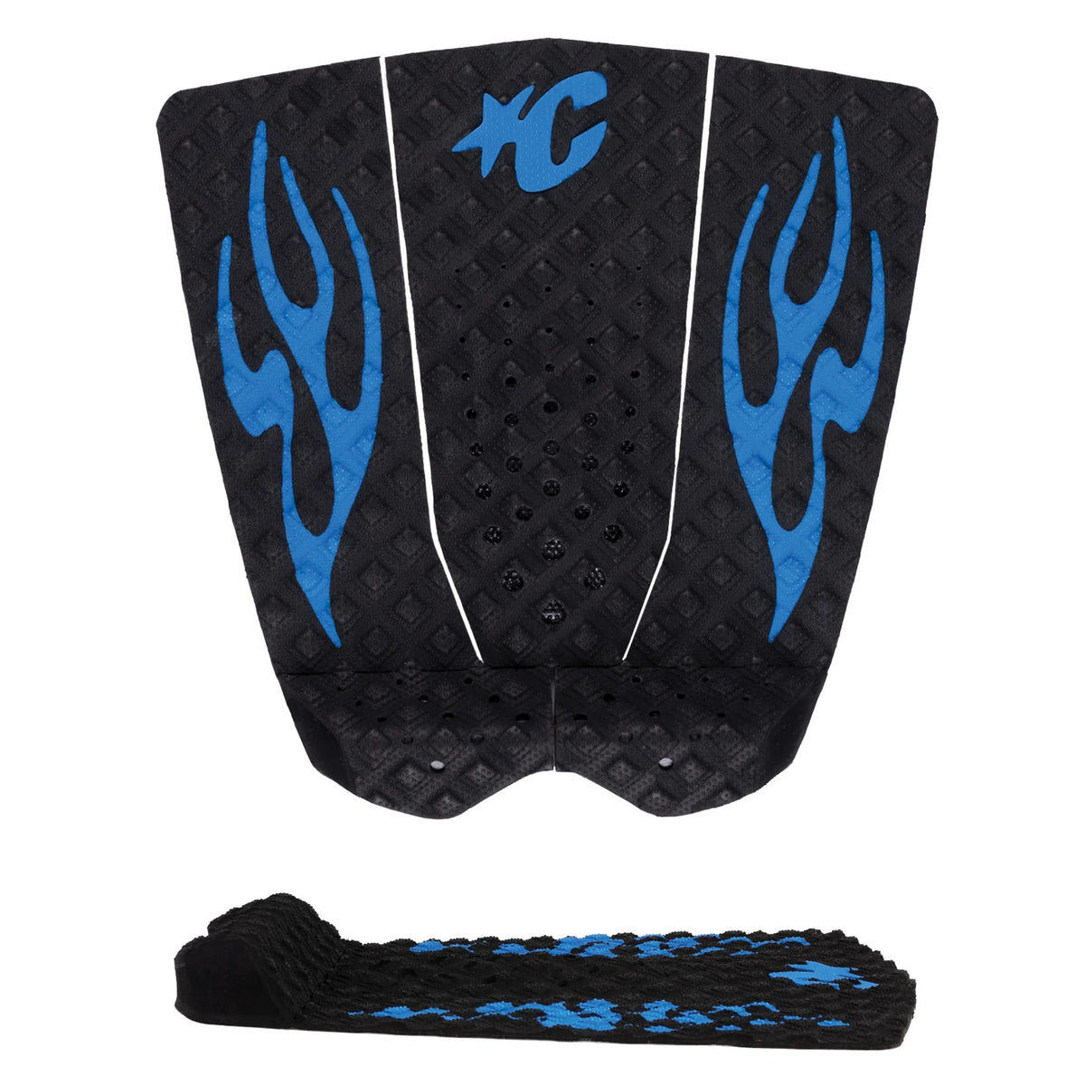 Creatures of Leisure Griffin Colapinto Lite ECOPURE Traction Pad - Black Cobalt Flames