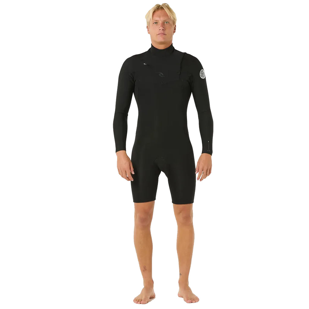 Rip Curl Dawn Patrol 2mm Men's L/S Spring Suit Wetsuit - Black Rip Curl Dawn Patrol 2mm Men's L/S Spring Suit Wetsuit - Black