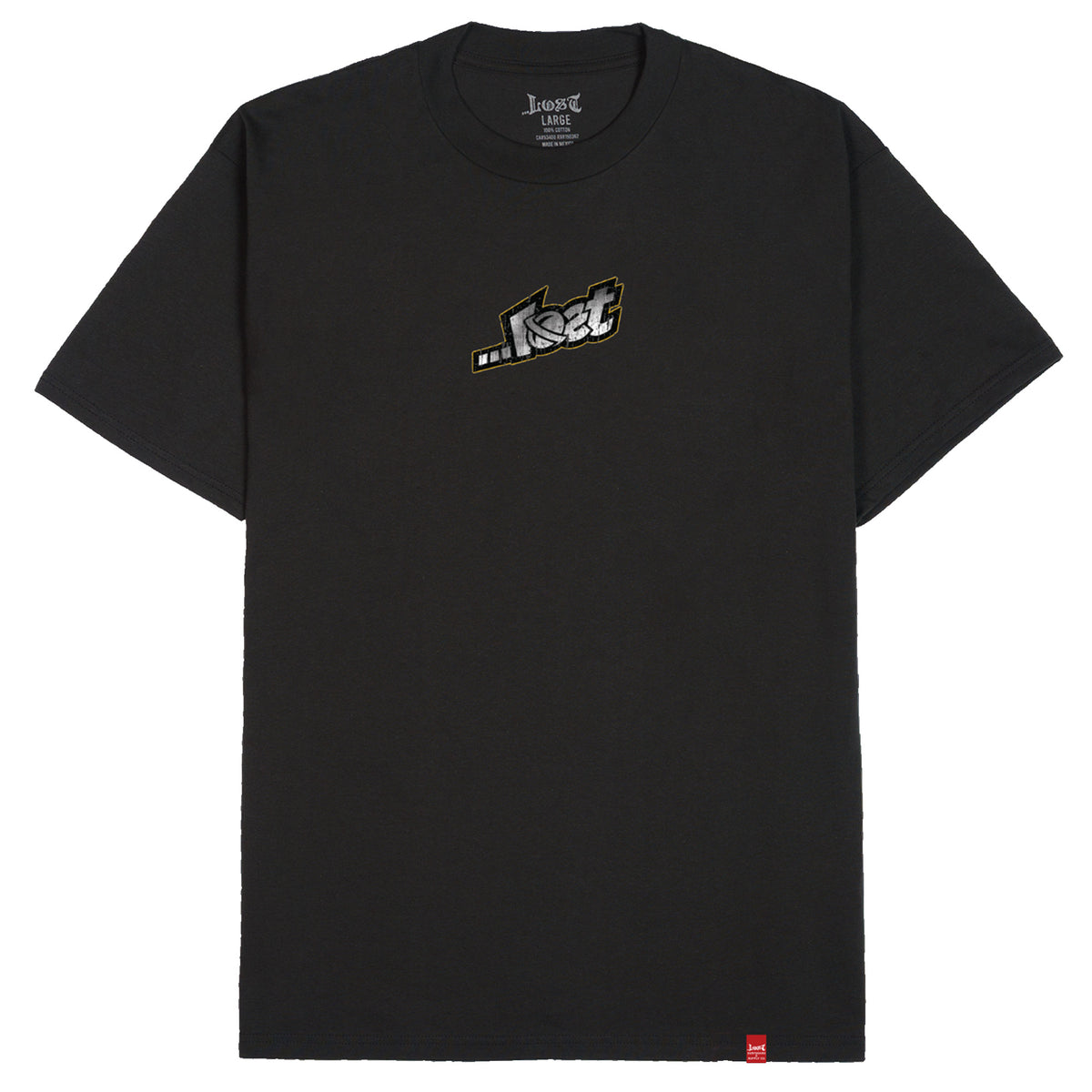 Lost Big Zilla Men's S/S T-Shirt - Vintage Black