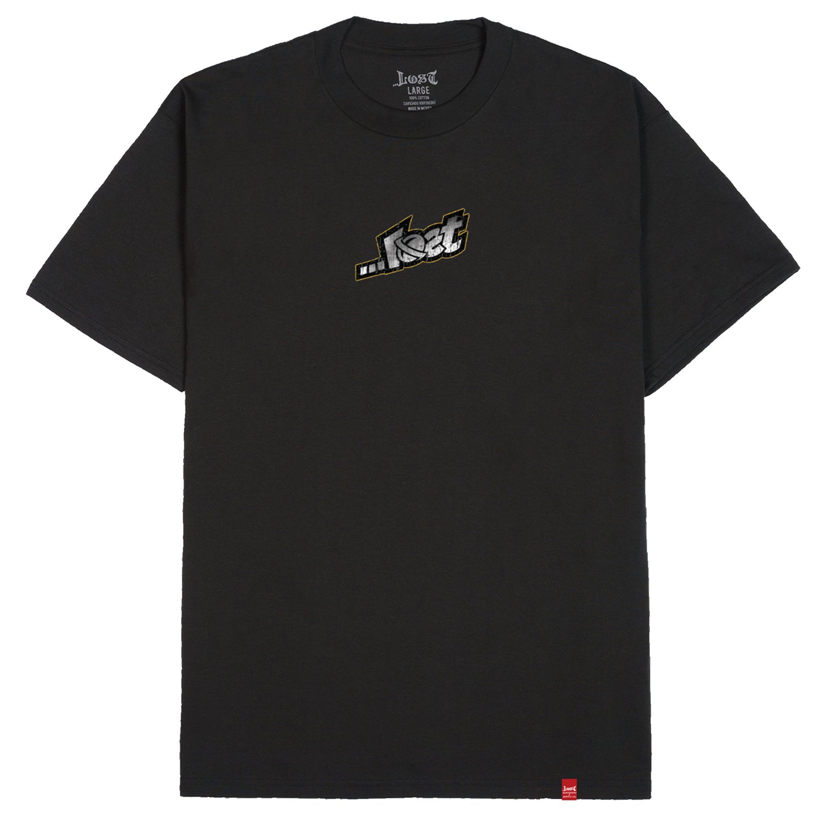 Lost Big Zilla Men's S/S T-Shirt - Vintage Black