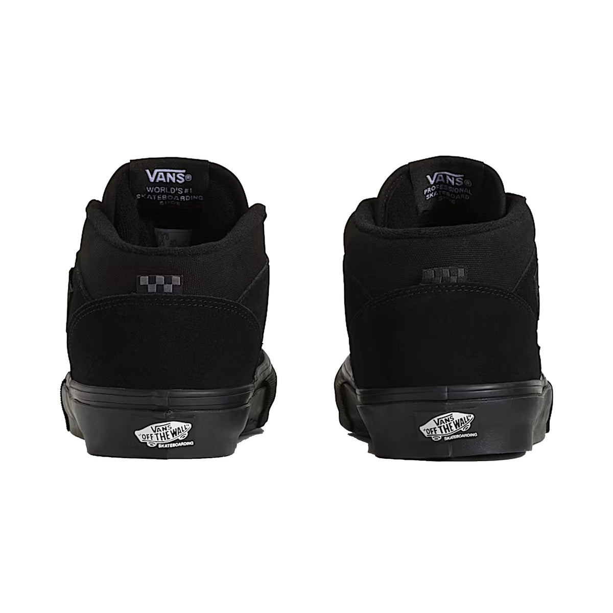 Vans Half Cab Skate Men's Shoes - Black/Black