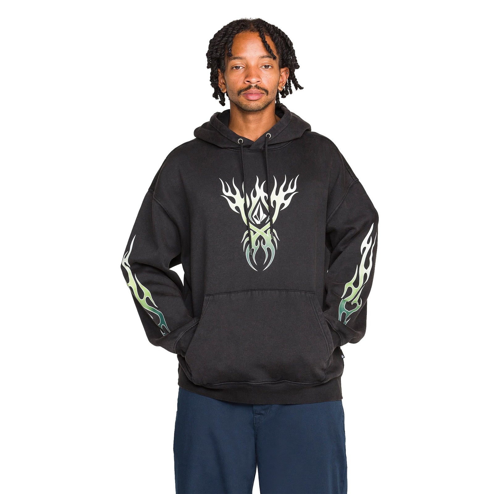 Volcom Stone Trip Pullover Men's Hoodie - Black