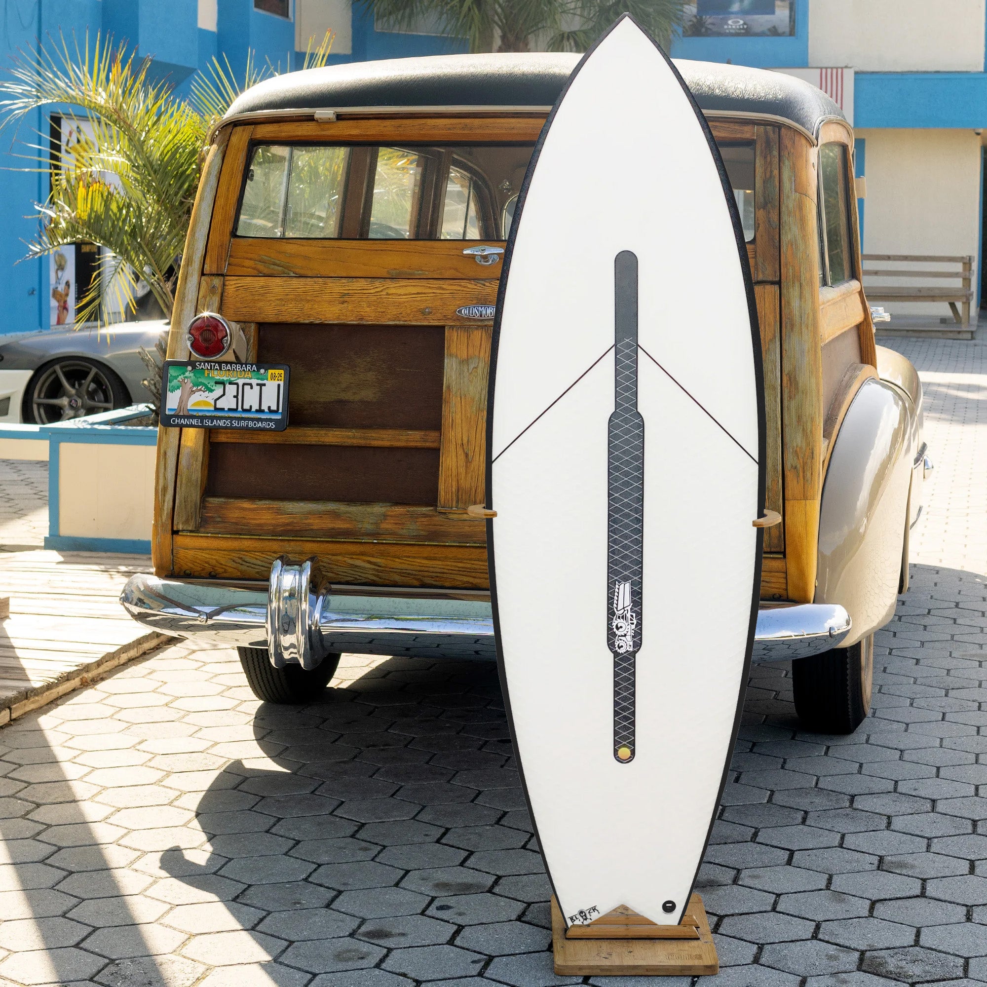 JS Industries Black Baron HYFI 2.0 EPS 5'11 Surfboard - FCS II