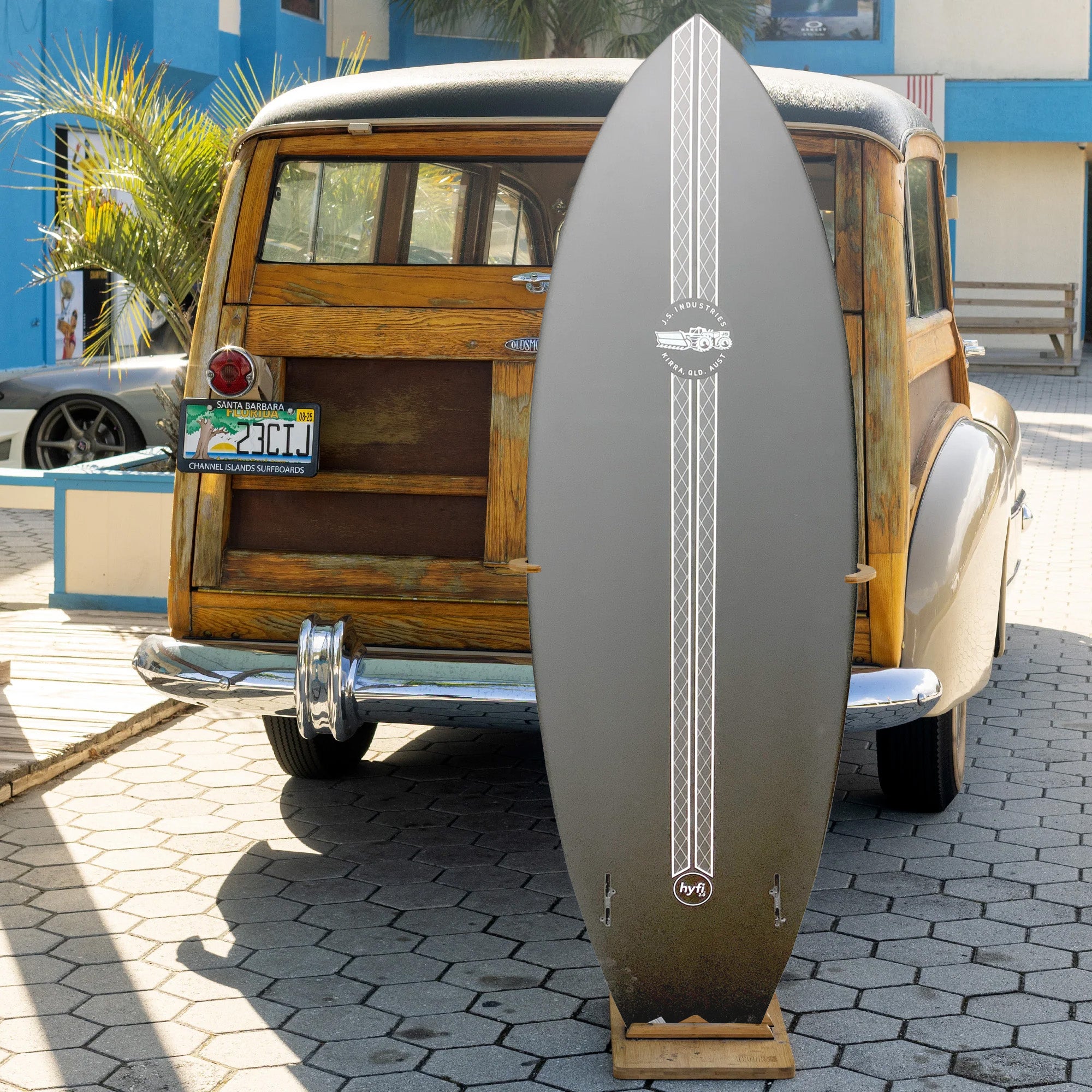 JS Industries Black Baron HYFI 2.0 EPS 5'11 Surfboard - FCS II