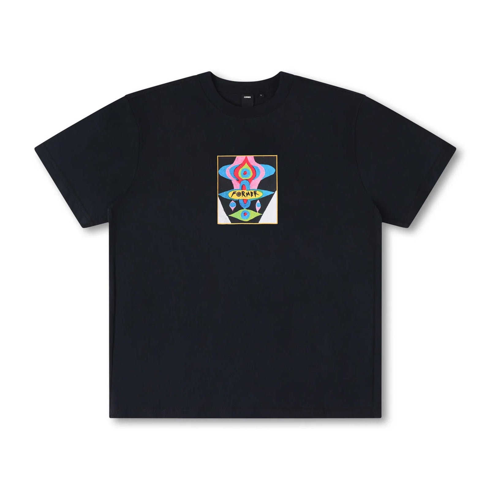 Former Droid Pastel Men's S/S T-Shirt - Black