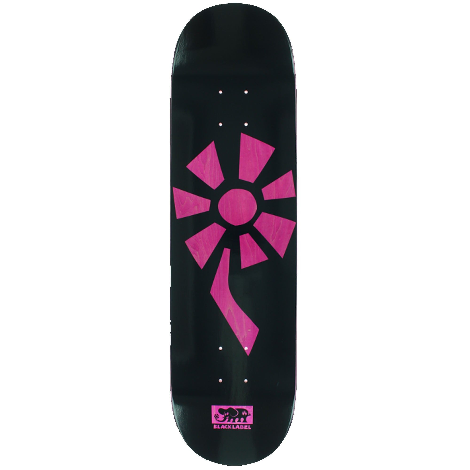 Black Label Flower Power 8.25" Skateboard Deck