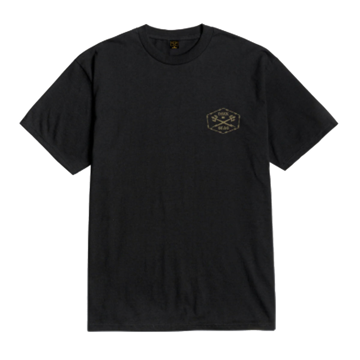 Dark Seas No Trespassing Pigment Men's S/S T-Shirt - Black