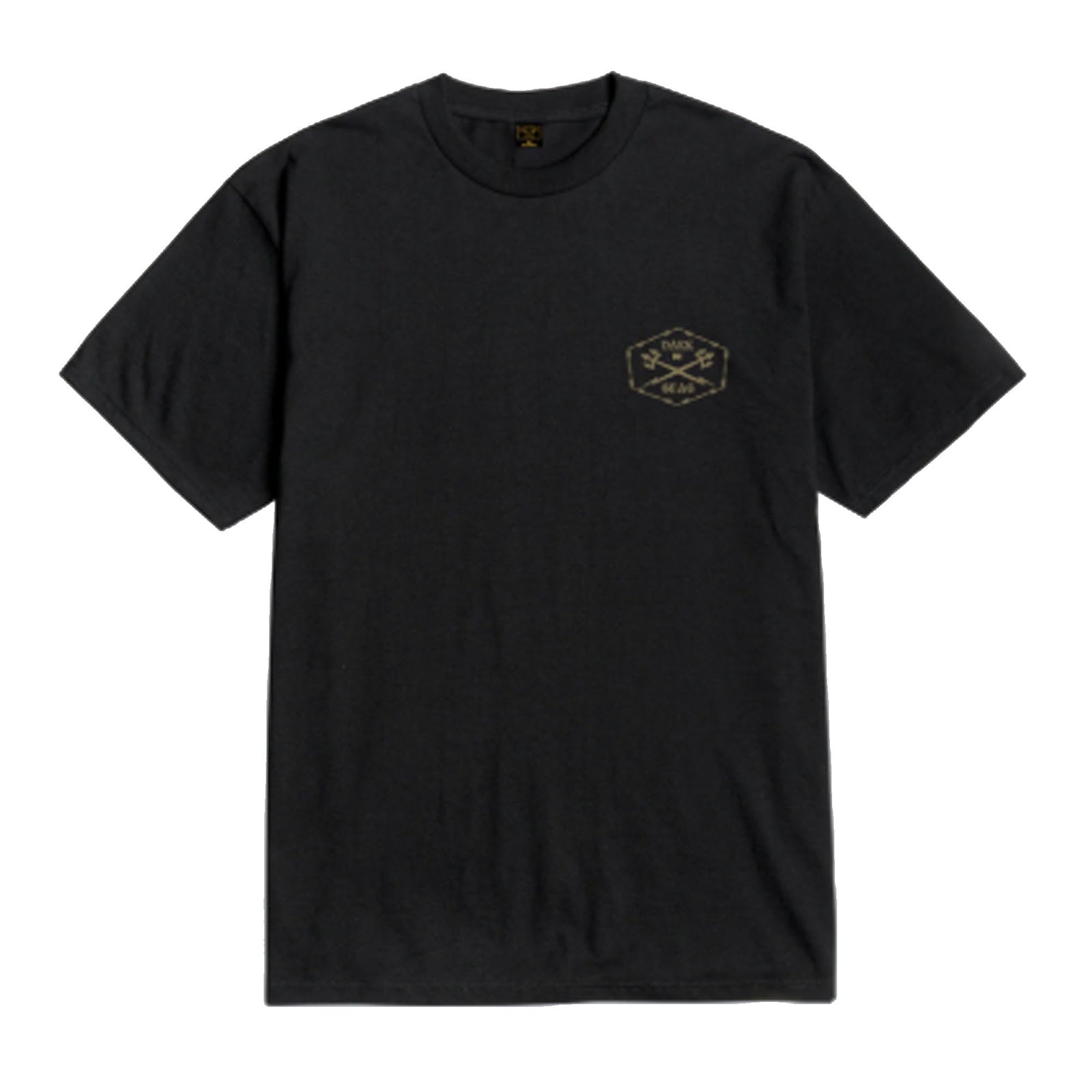 Dark Seas No Trespassing Pigment Men's S/S T-Shirt - Black