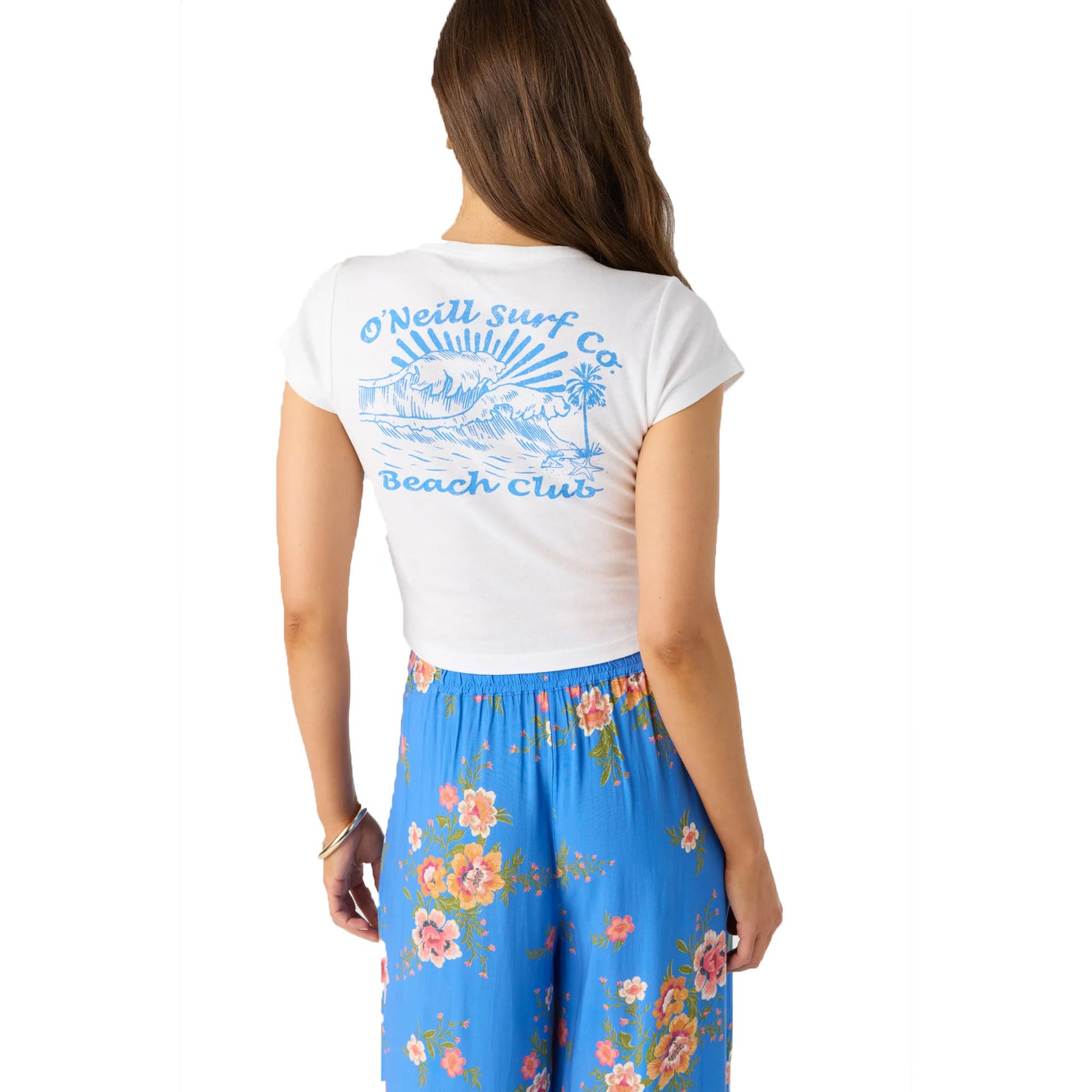 O'Neill Beach Club Women's S/S T-Shirt - White