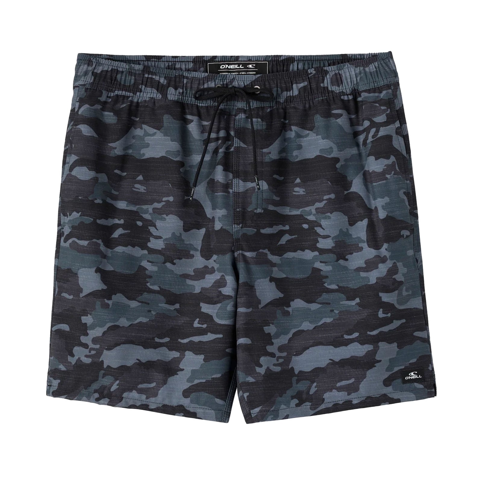 O'Neill Hermosa Elastic Wasit 16" Youth Boy's Boardshorts - Black Camo