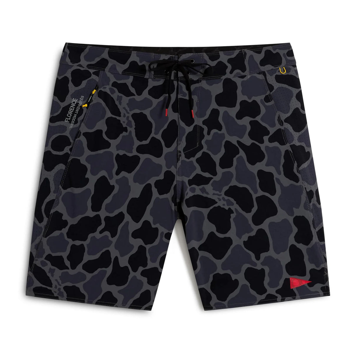 Florence Marine X Cordura® Airtex 18.5" Men's Boardshorts - Black Camo