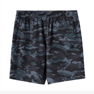 O'Neill Hermosa Elastic Wasit 16" Youth Boy's Boardshorts - Black Camo