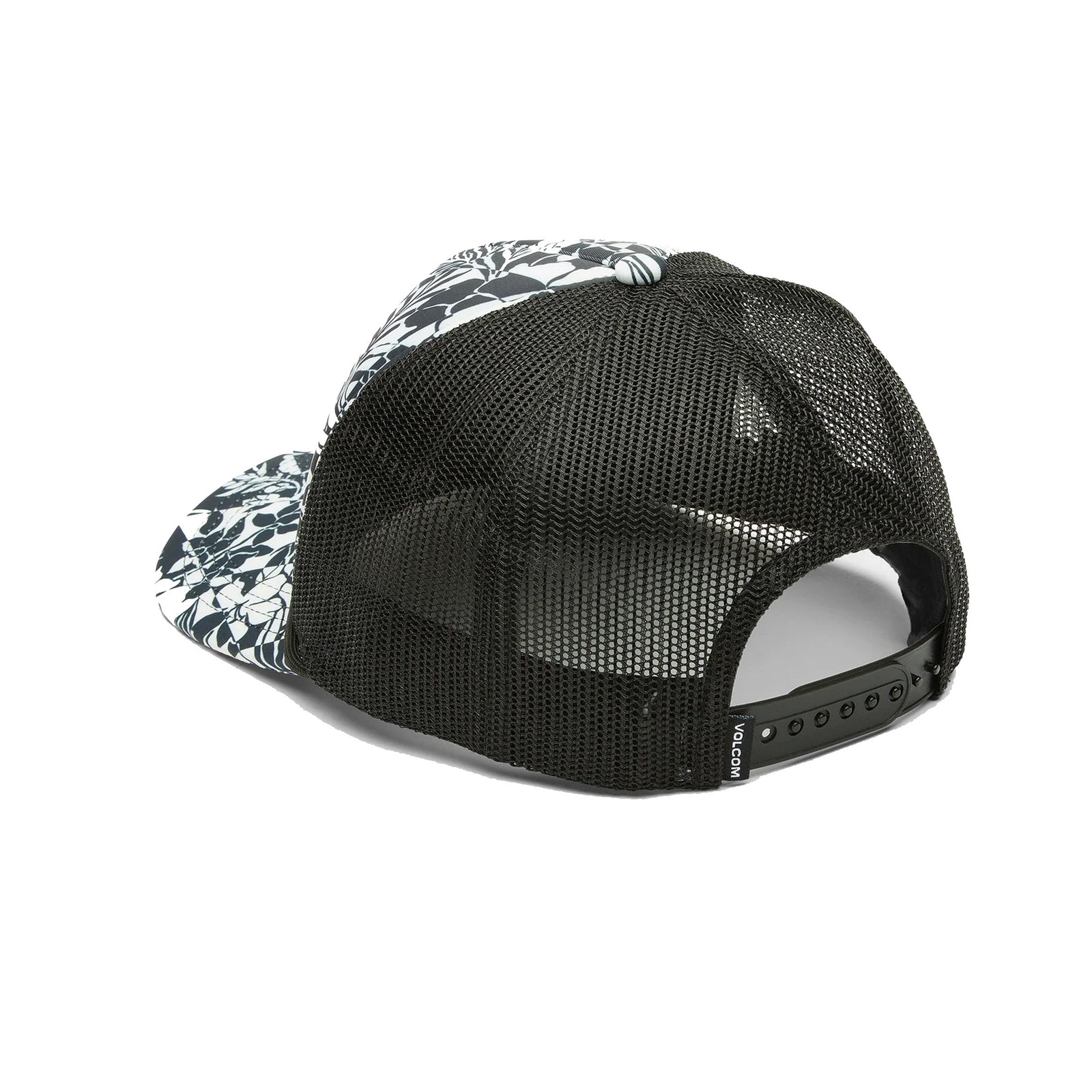 Volcom Into Paradise Trucker Women's Hat - Black Ecru