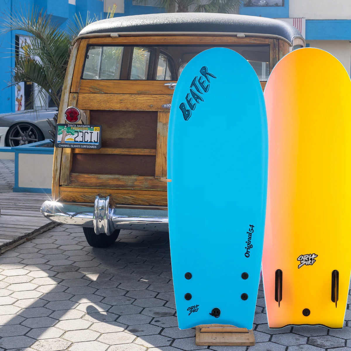 Catch Surf Beater Original 54 Twin Soft Surfboard - Blue