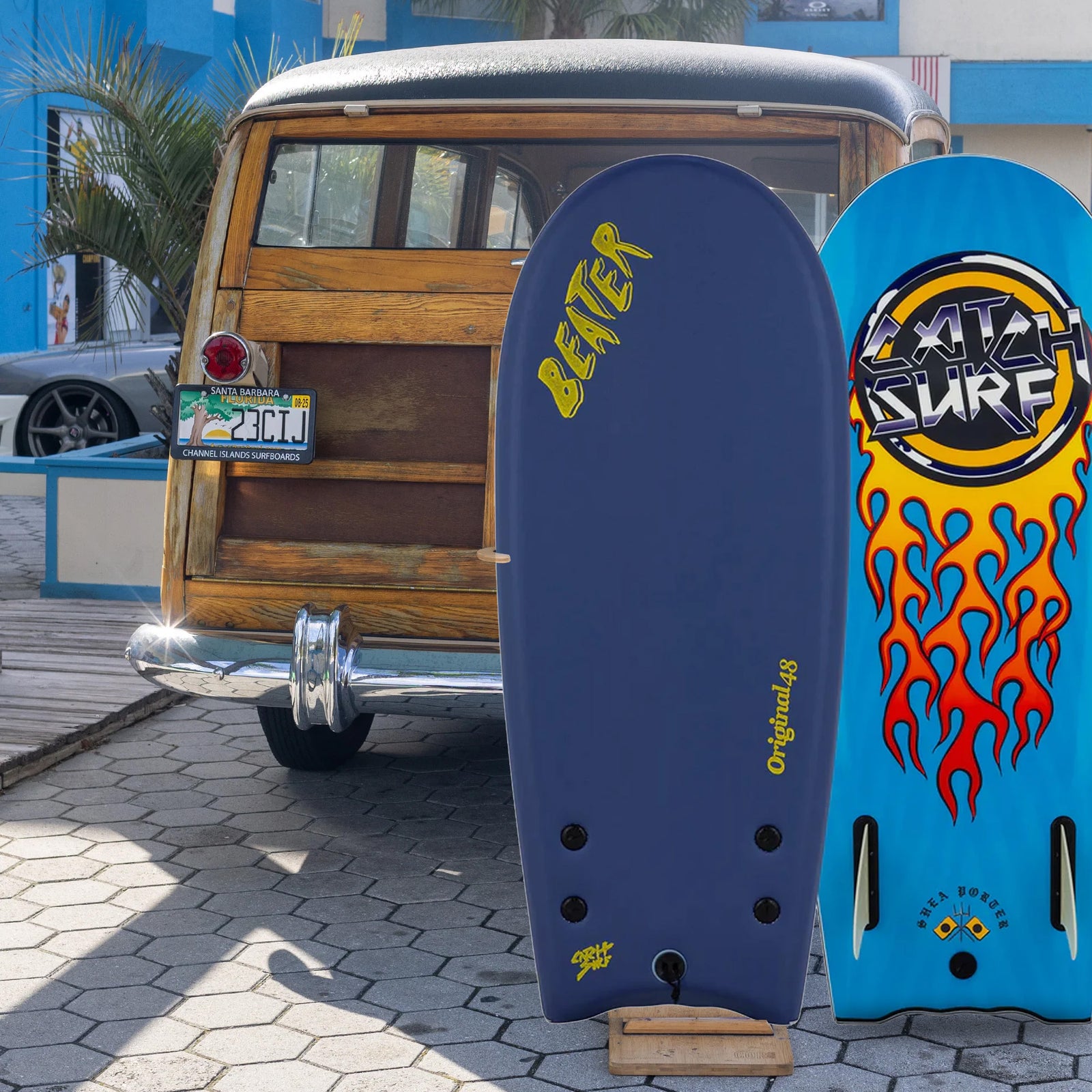 Catch Surf Beater Original 48 Shea Porter Twin Soft Surfboard - Midnight Blue
