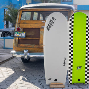 Catch Surf Beater Original 54 Finless Soft Surfboard - Cool Grey