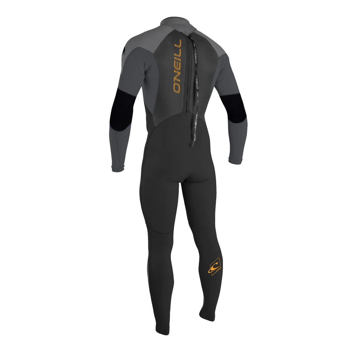 O'Neill Epic 4/3 Back-Zip Youth Boy's Fullsuit Wetsuit - Black/Graphite/Smoke