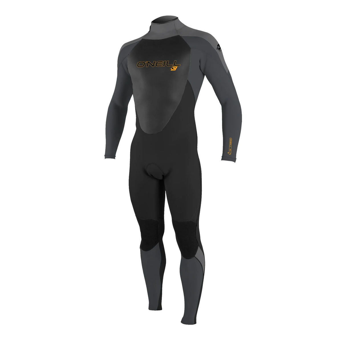 O'Neill Epic 4/3 Back-Zip Youth Boy's Fullsuit Wetsuit - Black/Graphite/Smoke