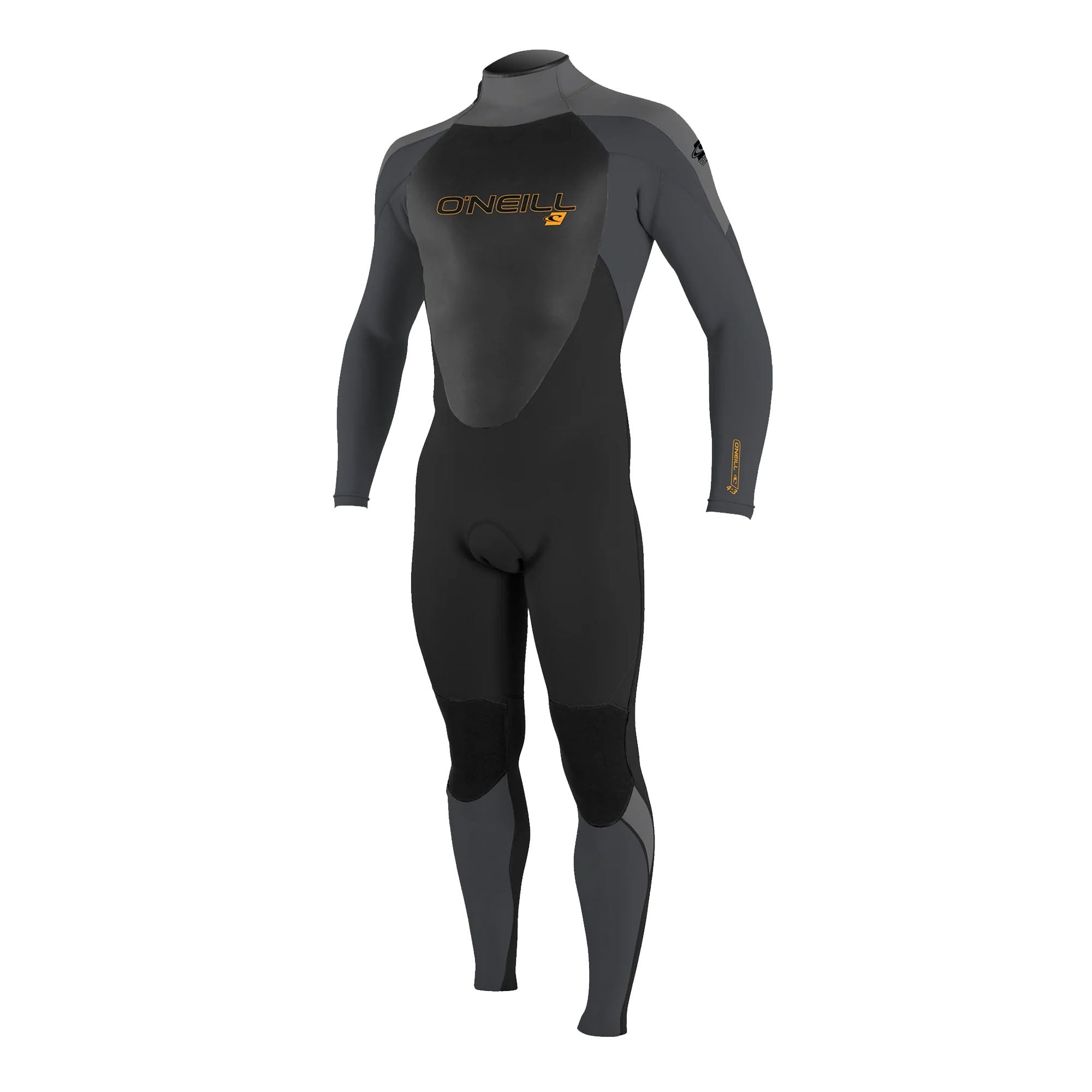 O'Neill Epic 4/3 Back-Zip Youth Boy's Fullsuit Wetsuit - Black/Graphite/Smoke