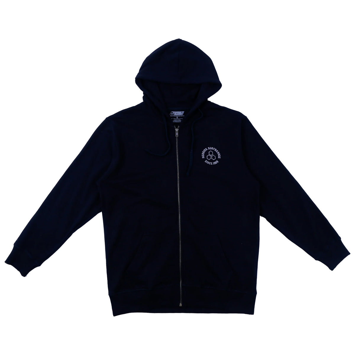 Channel Islands Merrick Circle Zip Men's L/S Hoodie - Black
