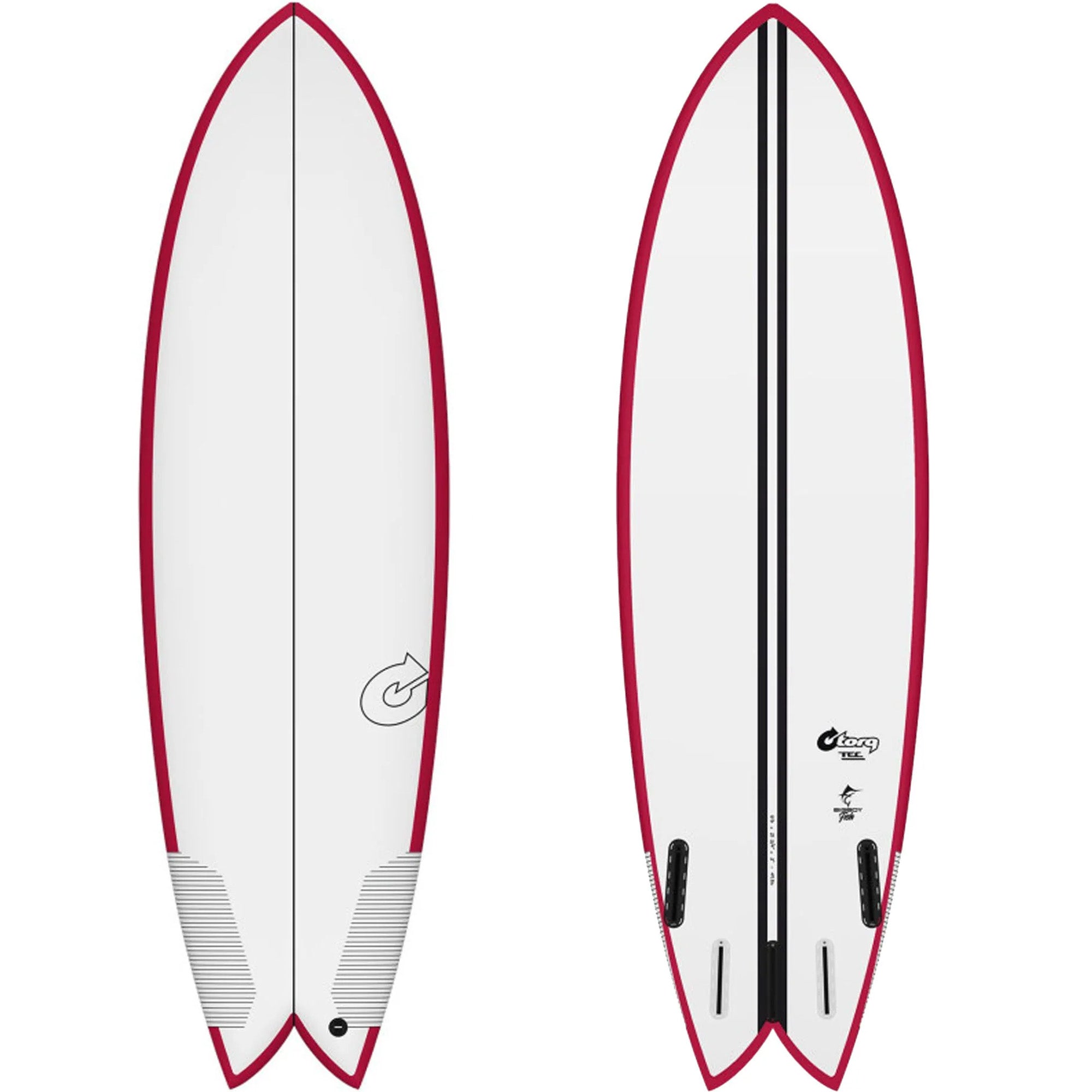 Torq Bigboy Fish TEC Surfboard - Futures
