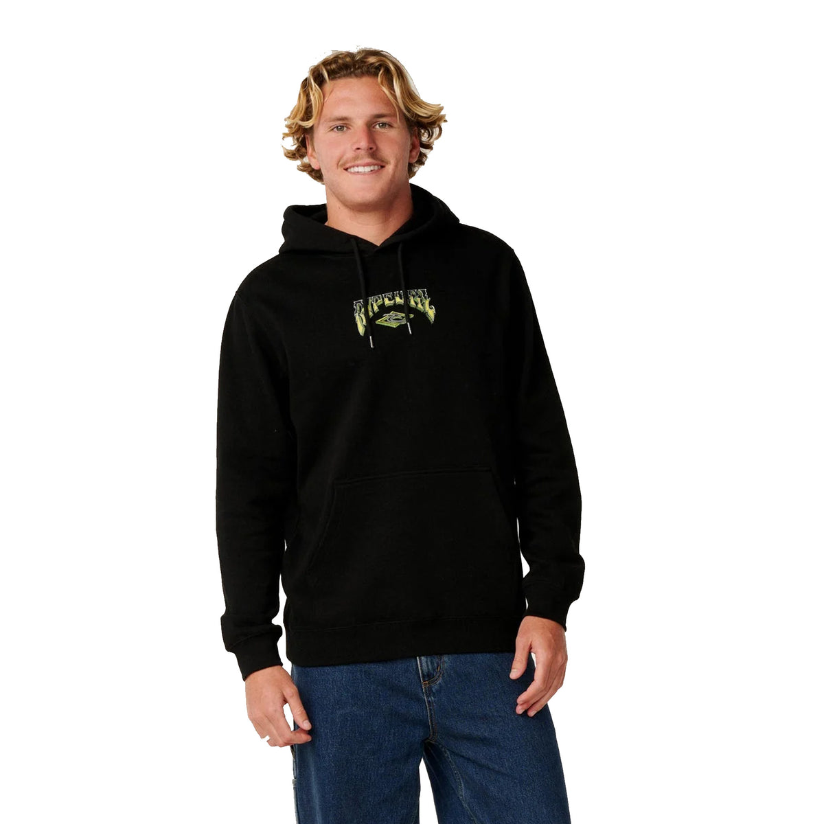 Rip Curl Shredding Men's L/S Hoodie - Black