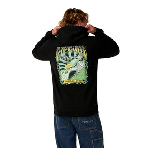 Rip Curl Shredding Men's L/S Hoodie - Black