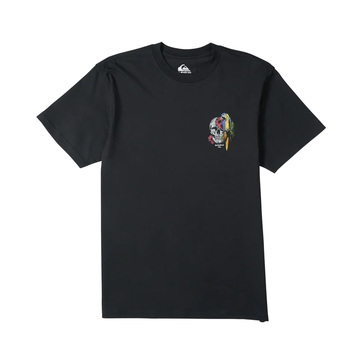 Quiksilver Bird Brain Classic Knit Men's S/S T-Shirt - Black