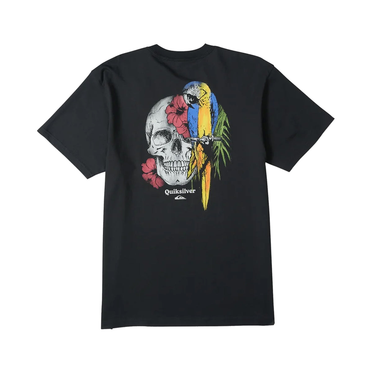Quiksilver Bird Brain Classic Knit Men's S/S T-Shirt - Black