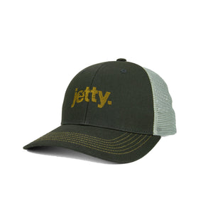 Jetty Orgins Men's Hat - Black Sand