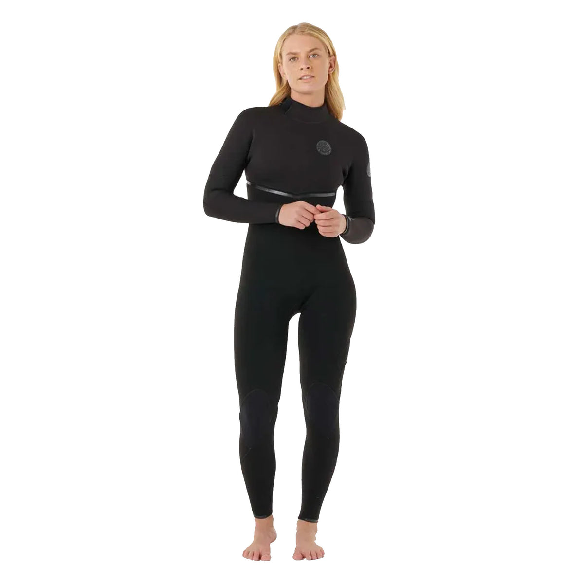 Rip Curl E-Bomb 3/2mm Back Zip Women's L/S Wetsuit - Black