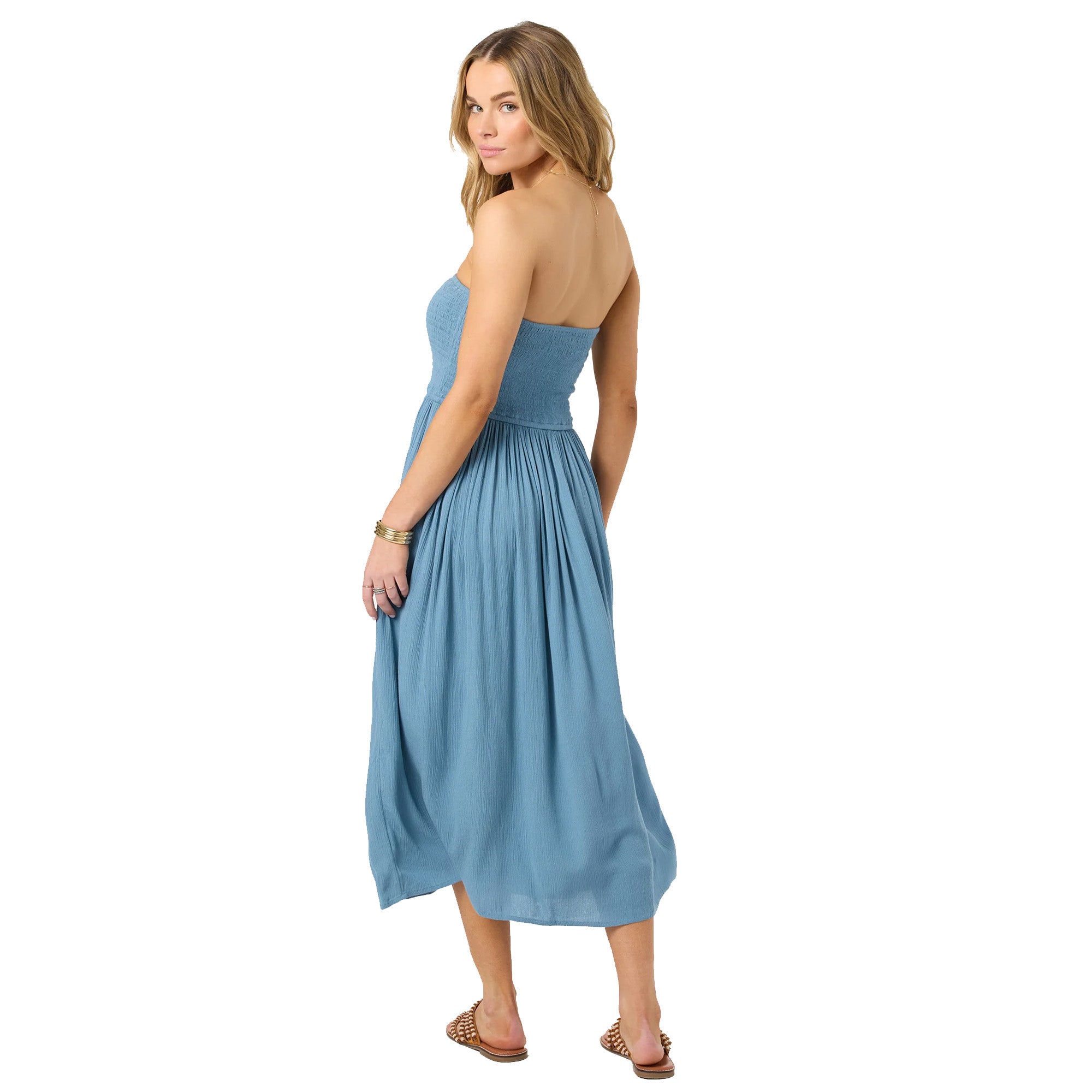 Women's O'Neill Piper Midi Dress Small Provincial Blue