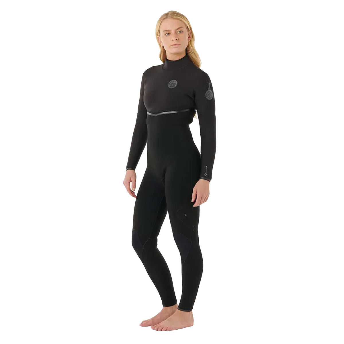 Rip Curl E-Bomb 3/2mm Back Zip Women's L/S Wetsuit - Black