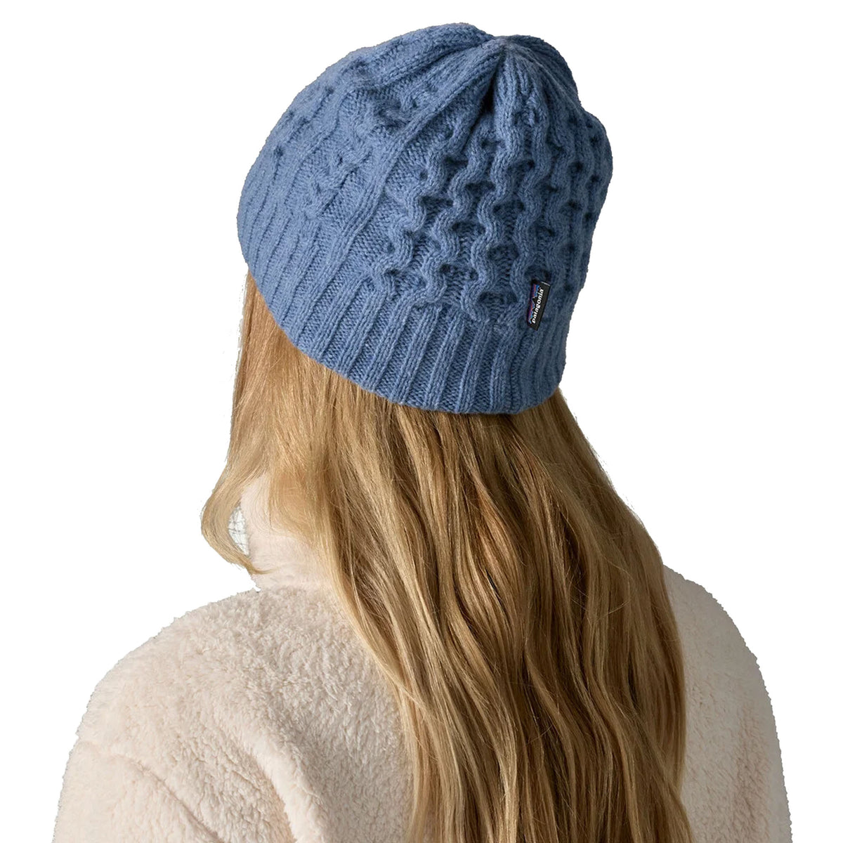 Patagonia Coastal Cable Women's Beanie - Barnacle Blue