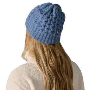 Patagonia Coastal Cable Women's Beanie - Barnacle Blue