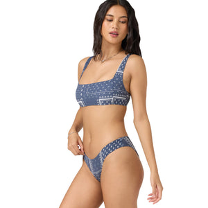 O'Neill O'Riginals Zoey Bandana Blue Lagoon Full Women's Bikini Bottoms - Navy