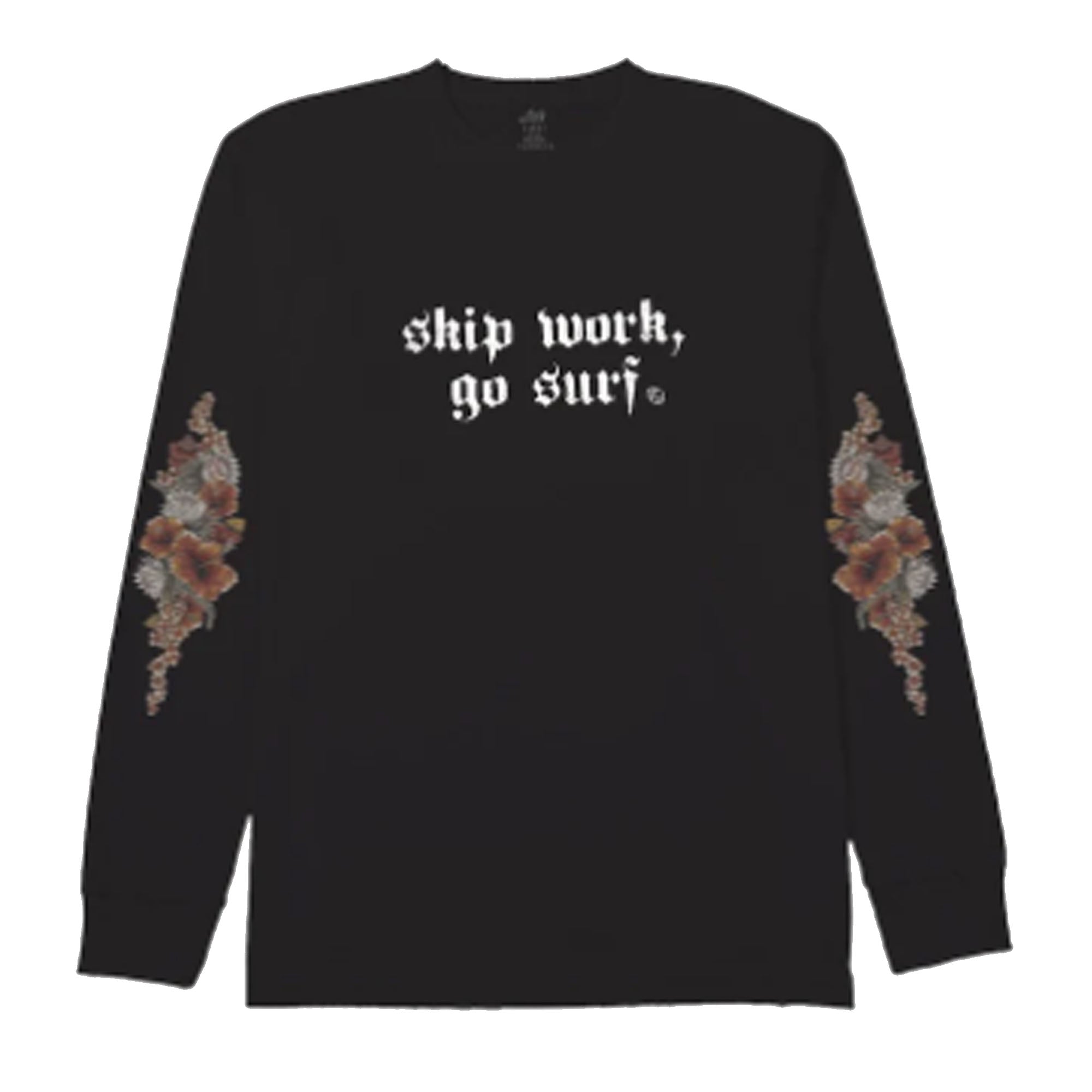 Lost Skip Work Men's L/S Shirt - Vintage Black