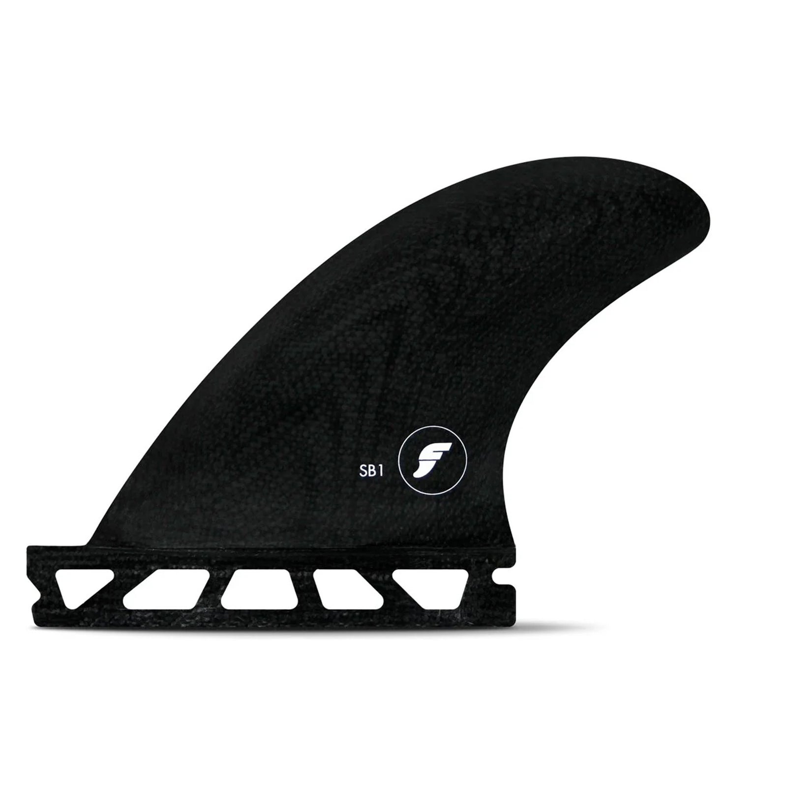 Futures SB1 Fiberglass Sidebite Surfboard Fins - Small/Black