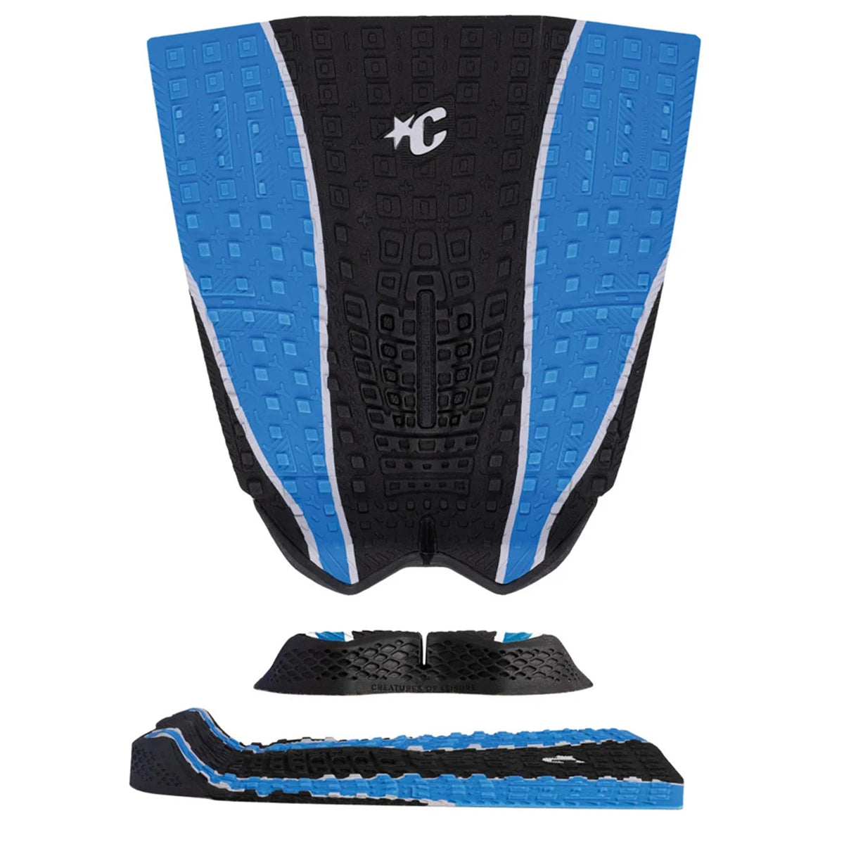 Creatures of Leisure Proto 1.5 Ethan Ewing Signature Pin Tail Traction Pad - Eco Black Cobalt Panel