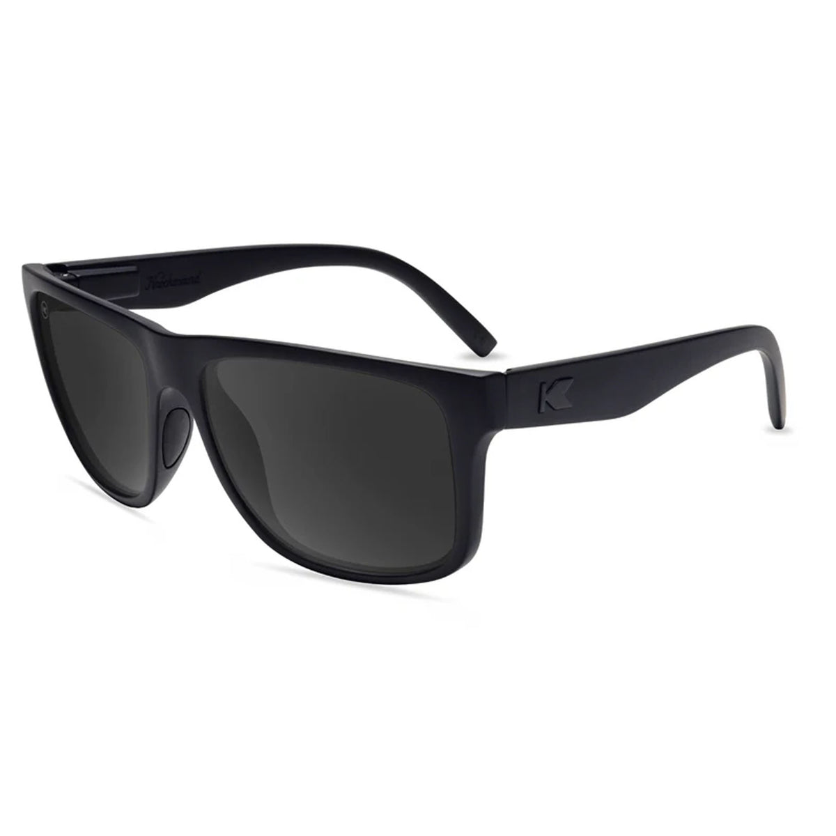 Knockaround Torrey Pines Sport Men's Sunglasses - Black On Black Polarized
