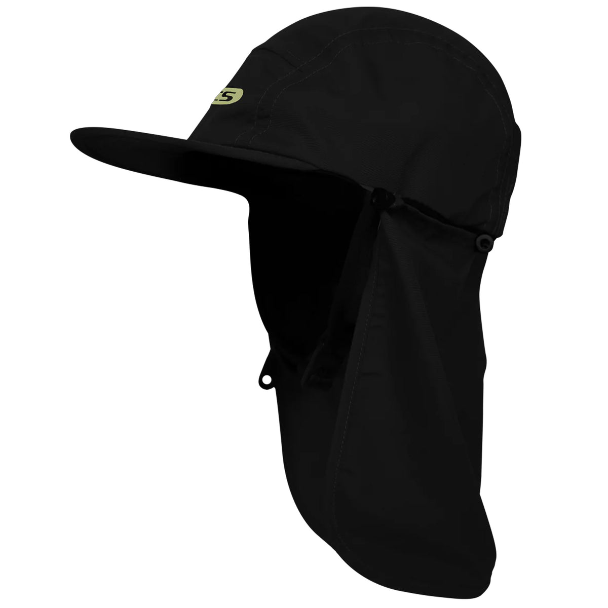 FCS Essential Legionnaire Surf Cap - Black Eucalyptus