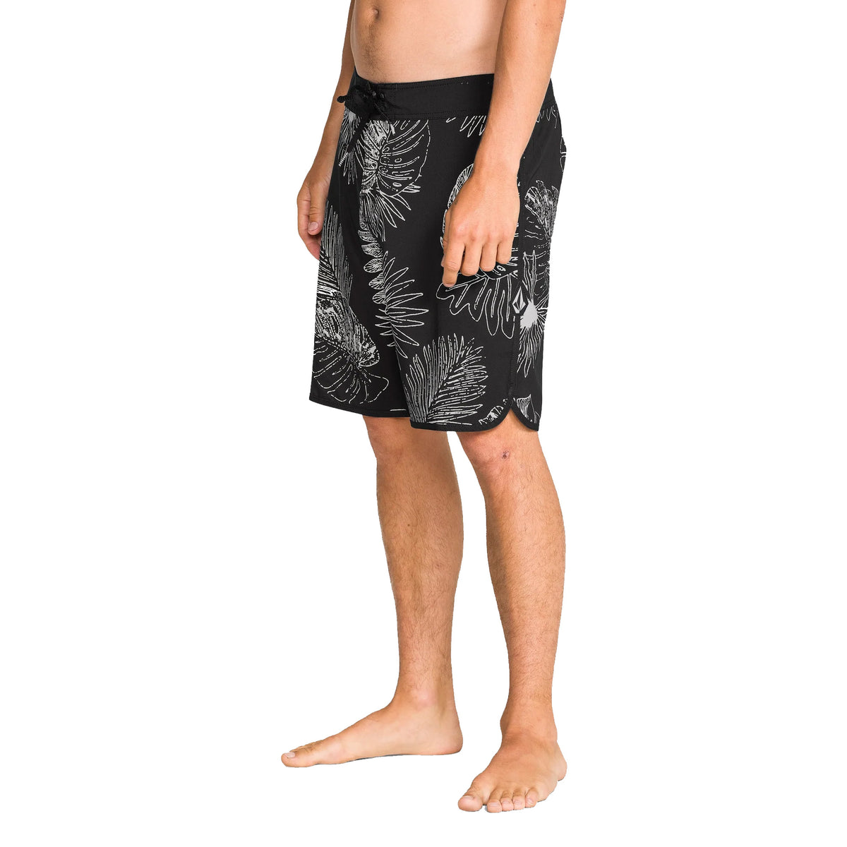 Volcom Infuse Scallop 19" Men's Boardshorts - Black