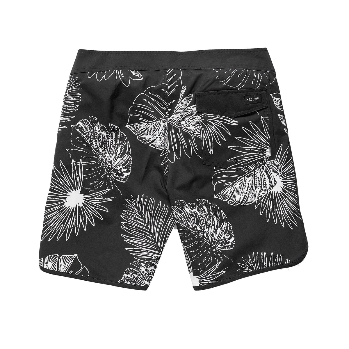 Volcom Infuse Scallop 19" Men's Boardshorts - Black