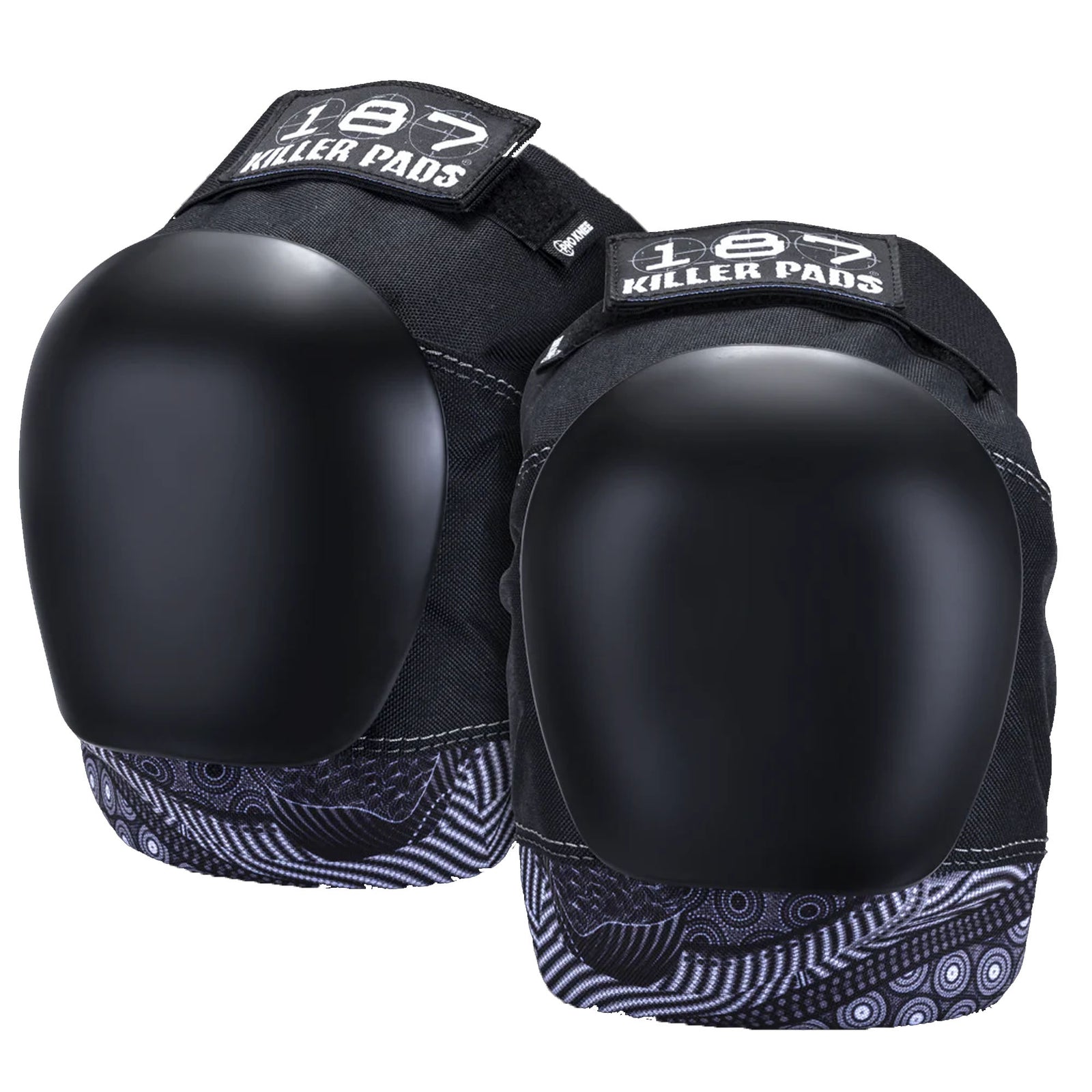 187 Killer Pads Keegan Palmer Fly Knee Pads - Black