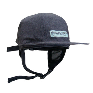Solite Convertible Water Proof Surf Hat - Black