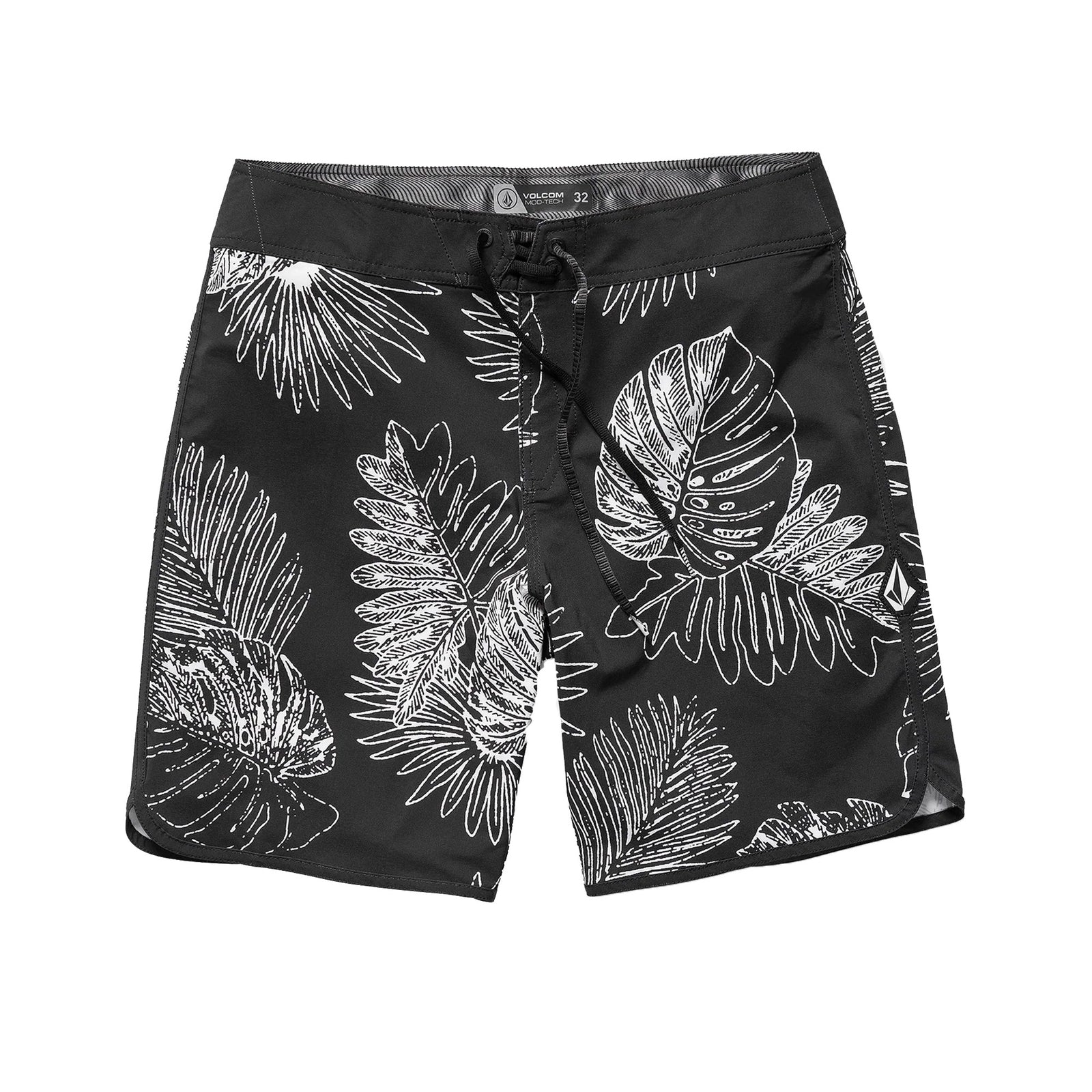 Volcom Infuse Scallop 19" Men's Boardshorts - Black