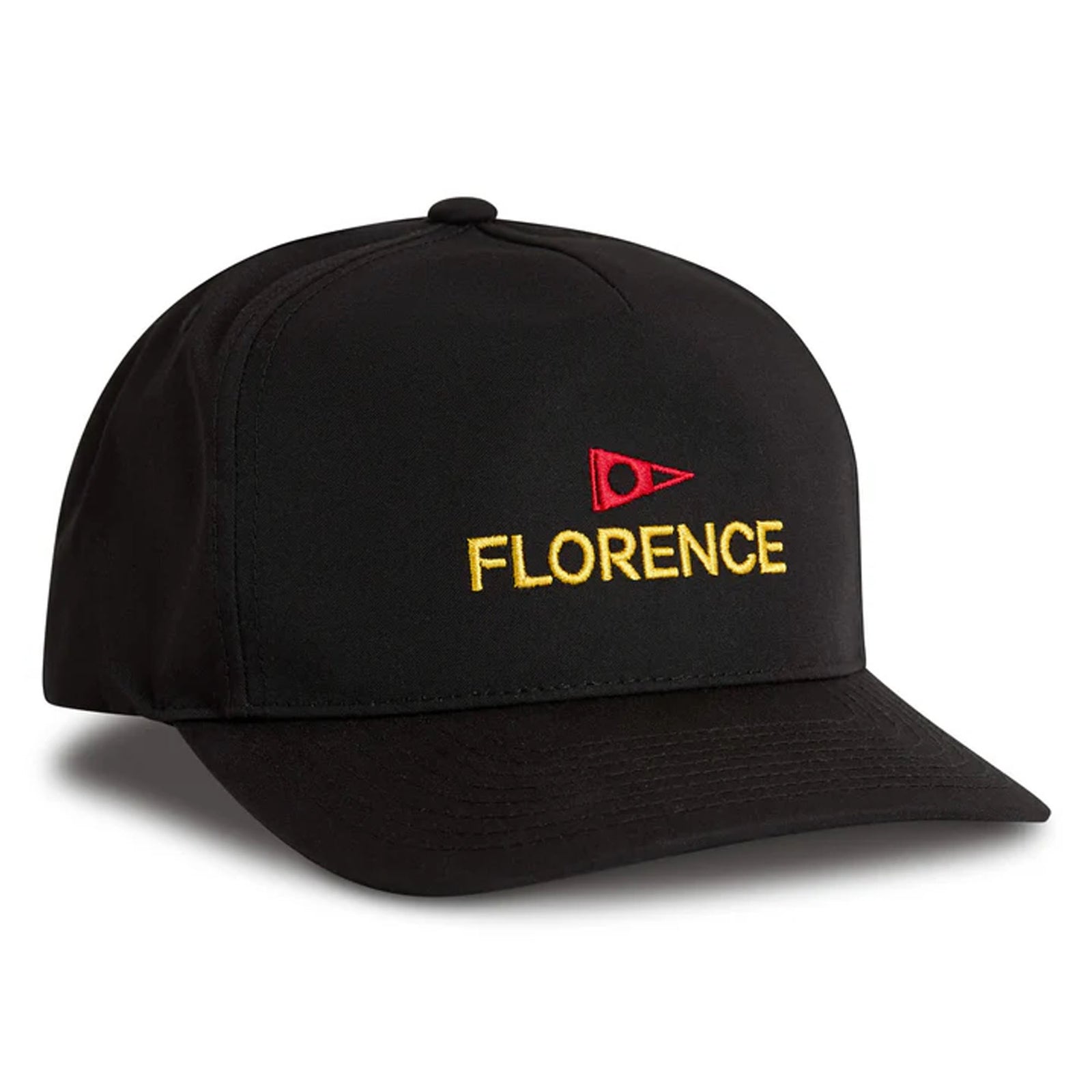Florence Marine X Logo Structured Twill Men's Hat - Black