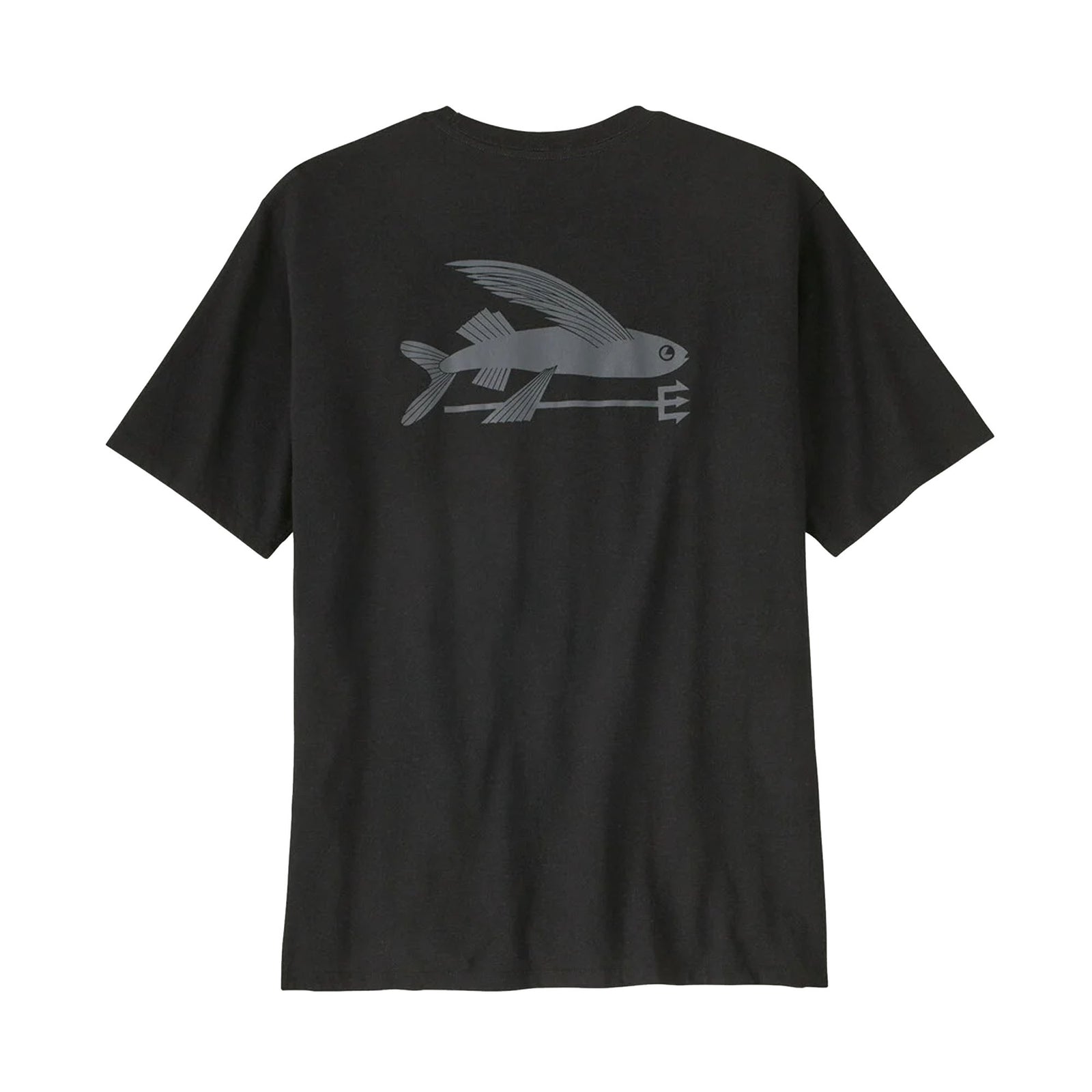 Patagonia Flying Fish Responsibili-Tee® Men's S/S T-Shirt - Ink Black