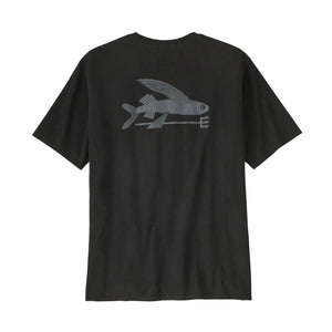 Patagonia Flying Fish Responsibili-Tee® Men's S/S T-Shirt - Ink Black